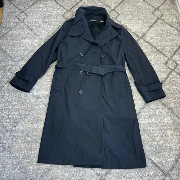 American Apparel Jackets Coats Black Military Trench Coat